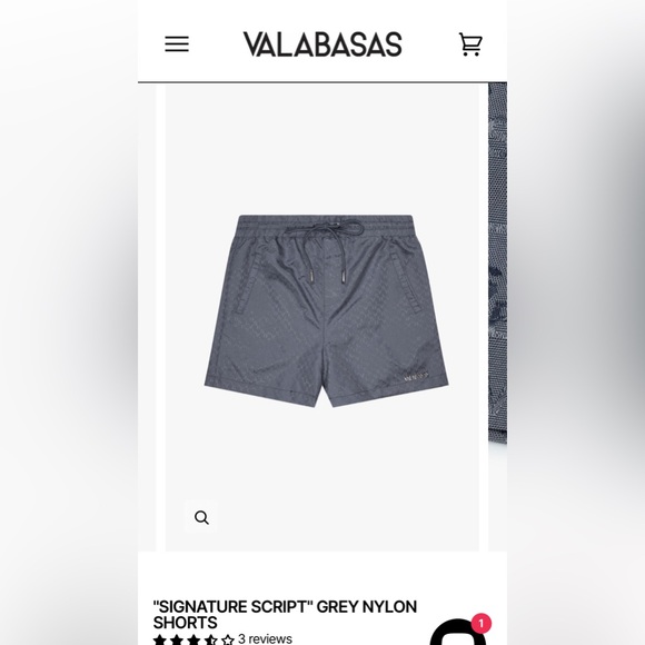 BRAND NEW NEVER WORN. Valabasas “SIGNATURE SCRIPT